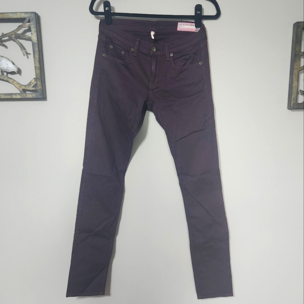 Rag & Bone Purple Jeans sz 25